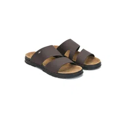 STEPHORN Men Brown Synthetic Leather Comfort Sandals-picture-39
