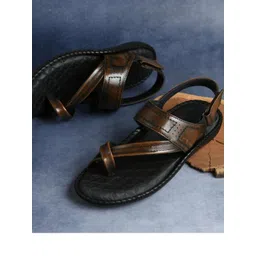 STEPHORN Men Ethnic Leather Comfort Sandals-picture-19
