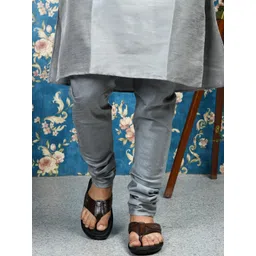 STEPHORN Men Ethnic Leather Slip On Sandals-picture-15