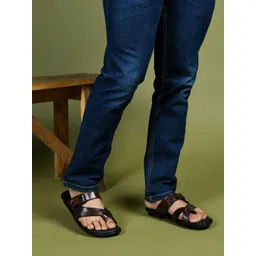STEPSOFT Men Toe-Loop Velcro Strap Sandals-picture-18