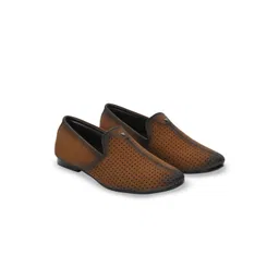 STEPSOFT Men Woven Design Slip-On Formal Shoes-picture-13