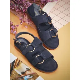 STEPT6 Women Double Buckle Casual Open Toe Flats-picture-37