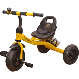stepupp STEPUP GROW BABY TRICYCLE YELLOW COLOUR FOR KIDS STP YELLOW BABY TRICYCLE WHITE BOTTEL Tricycle-picture-11