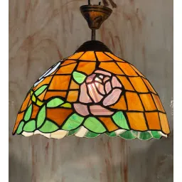 stg house Palette Orange Glass Hanging Light-picture-12