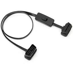 STHIRA® OBD2 Extension Cable, 16 Pin Extension Cable for OBDII Scanner, 23.6'' Ultra-Thin OBDII Male to Female Extension Cable Diagnostic Extender Cord Adapter-picture-12