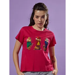 STHULAS Women Graphic Printed Round Neck T-shirt-picture-11