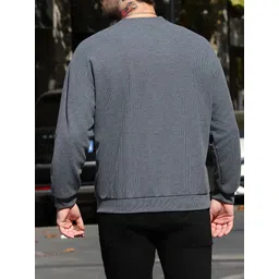 sti Men Full Sleeve Solid Sweatshirt image 2