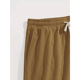 sti Solid Men Brown Regular Shorts image 3