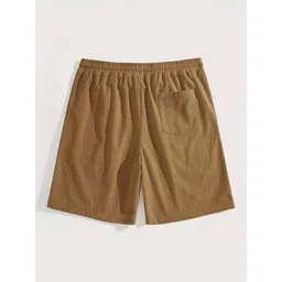 sti Solid Men Brown Regular Shorts image 2