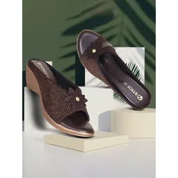 STICY Embellished Wedge Heel Sandals-image-17