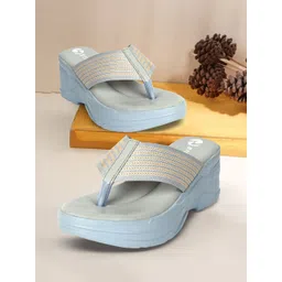 STICY Ethnic Wedge Sandals-image-14