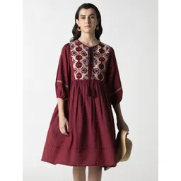 STIL O STITCH Dyed A-Line Dress-picture-26