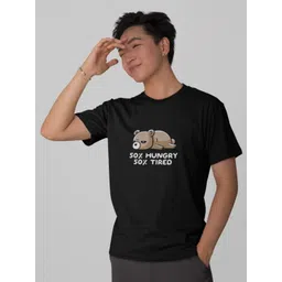 Stitchmeashirt Men Activchill Graphic Printed Round Neck Cotton T-shirt-picture-17