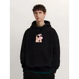Stitchmeashirt Men Power Puff Cartoon Character Printed Hooded Oversized Sweatshirt-picture-22