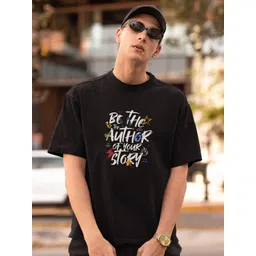 Stitchmeashirt Men Printed Drop-Shoulder Sleeves Activchill T-shirt-picture-17