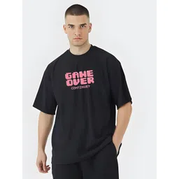 Stitchmeashirt Men Printed Drop-Shoulder Sleeves Activchill T-shirt-picture-11