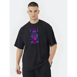 Stitchmeashirt Men Printed Drop-Shoulder Sleeves Activchill T-shirt-picture-31