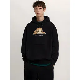Stitchmeashirt Men Printed Hooded Sweatshirt-picture-34
