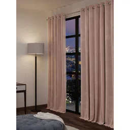 stoa paris Stao Paris Date Night Velvet Parisian Blush Long Door Curtain-picture-39