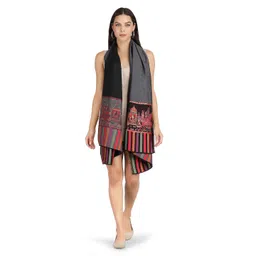 Stole & Yarn Unisex Printed Stoles-picture-16