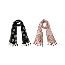 StoleVilla Floral Chiffon Stoles-picture-53