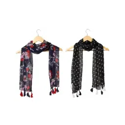 StoleVilla Girls Printed Stole-picture-22