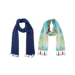 StoleVilla Girls Printed Stole-picture-26