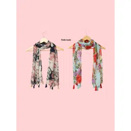 StoleVilla Girls Printed Stole-picture-28