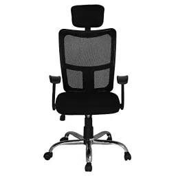 Stolica Bravo HB Net & Cloth High Back Black Office Chair-picture-47