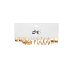 Stoln Geometric Hoop Earrings-picture-24