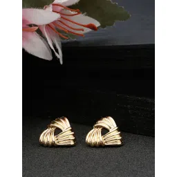 Stoln Gold-Plated Contemporary Studs-picture-29