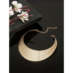 Stoln Gold-Plated Minimal Contemporary Necklace-picture-22