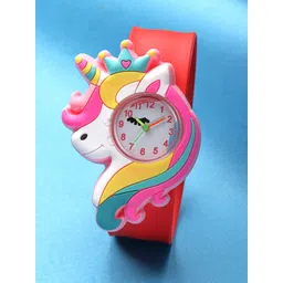 Stoln Unisex Kids Printed Dial & Wrap Around Straps Analogue Watch 18714-1R-C-20007650-picture-20