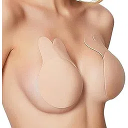 stolplit Breast Lift Cover Bra - Silicone Pasties Invisible Adhesive Bra, Reusable Lifting Bra Cups Nipple Cover for Women Free Size-picture-18