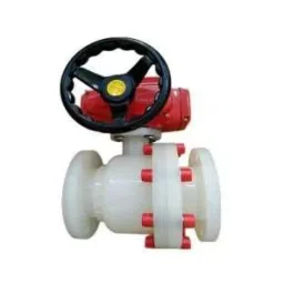 STOLZEL 1.97 inch, 50 mm, Polypropylene On-Off Type Electrical Actuated 2 Way Ball Valve Flange End-image-5