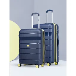 Stony Brook by Nasher Miles Saturn Set Of 2 Textured Trolley Bags-picture-28