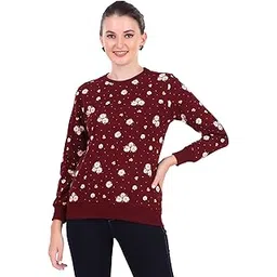 stories.label Cotton Sweatshirt for Women in 300 GSM Fabric with Ribbed Details Includes Plus Sizes (S-5XL)-picture-48