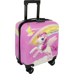 storite Small Cabin Suitcase (37 cm) 4 Wheels - 360° Rotation, Outing Travelling Luggage Kids Trolley Bag with Adjustable Handle - Multicolor-picture-11