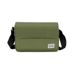 Storite Stylish Small Lightweight Sling Crossbody Side Bag, Portable Bag With Inner Padded Pocket & Adjustable Strap (27.5x8x18cm, Olive Green)-picture-14