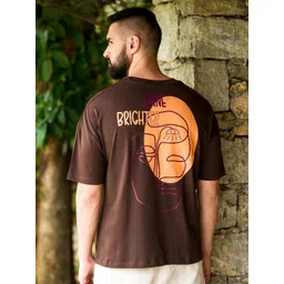 Stormborn Graphic Printed Drop-Shoulder Sleeves Oversized Pure Cotton Casual T-Shirt-picture-35