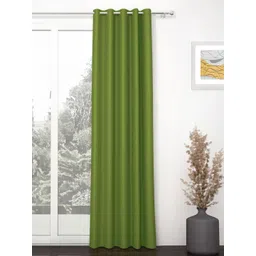 Story@home Green Black Out Door Curtain-picture-20