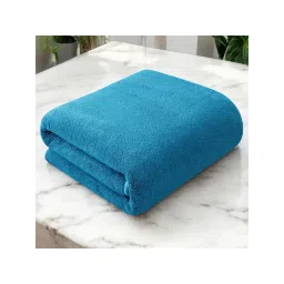 Story@Home Microfiber 400 GSM Soild Bath Towel - Blue (XL)-picture-24