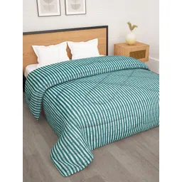 Story@home Striped Ac Room 180GSM Reversible Double Bed Comforter-picture-19