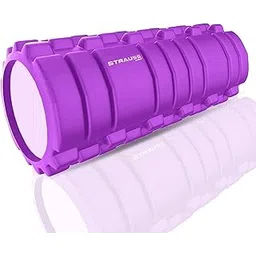 Strauss Deep Tissue Massage Foam Roller|High-Density Muscle Roller for Myofascial Release, Physical Therapy, Yoga, Pilates|Exercise Equipment for Deep Tissue Massage and Muscle Relief|45cm,(Purple)-picture-11