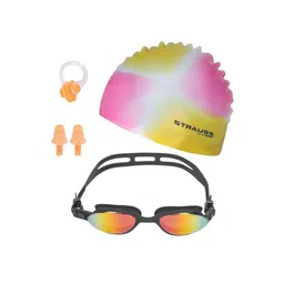 STRAUSS Anti Fog Swimming Goggles Kit Swimwear Accessories-picture-40