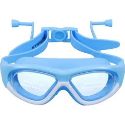 strauss Kids Adjustable Anti-Fog Swimming Goggles (Attached Earplug)|Waterproof Silicon-picture-24