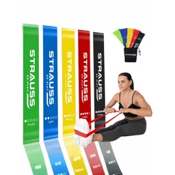 STRAUSS Set Of 5 Resistance Loop Bands-picture-12