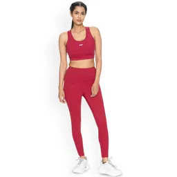 STRCH Women High Rise Ankle length Training or Gym Tights-picture-17