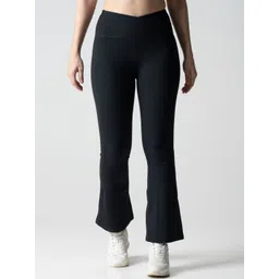 STRCH Women High Waist Bootcut Workout Tights-picture-24