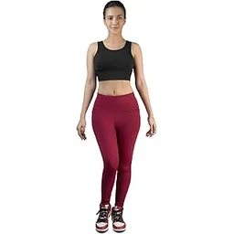STRCH Women's High Waist Leggings – Super Stretch, Moisture-Wicking, Lightweight & Breathable Activewear for Gym, Yoga, Running, Travel & Everyday Wear-picture-25